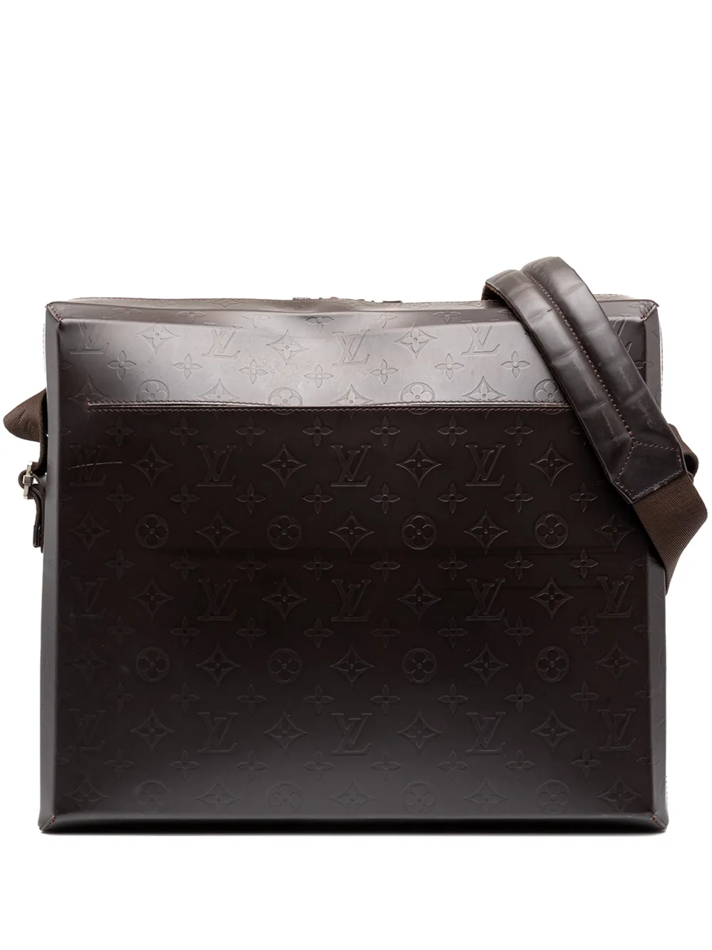 Louis Vuitton Pre-Owned 2000 Monogram Glace Steve business bag - Marrone