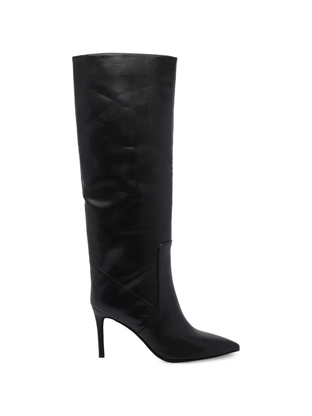 Jeffrey Campbell bottes lacées en cuir - Noir Jeffrey Campbell bottes lacées en cuir - Noir