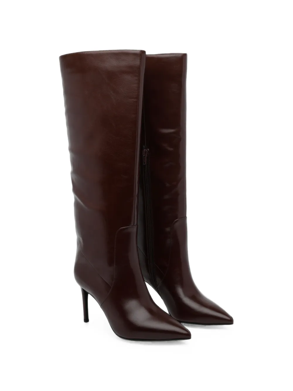 Jeffrey Campbell pointed-toe stiletto knee-high boots Bruin