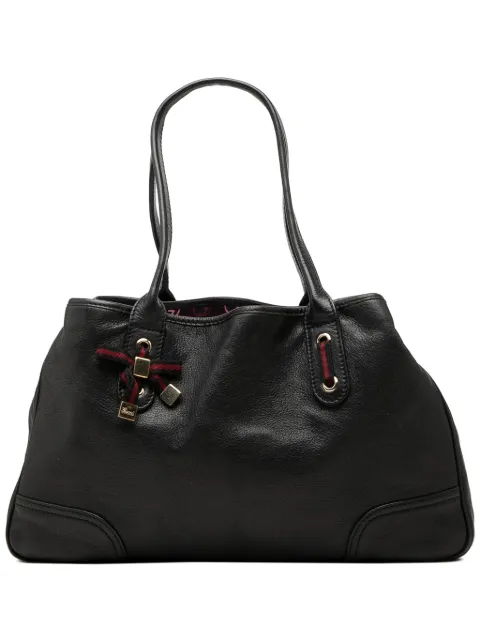 Gucci Pre-Owned 2000-2015 Calfskin Web Princy tote bag