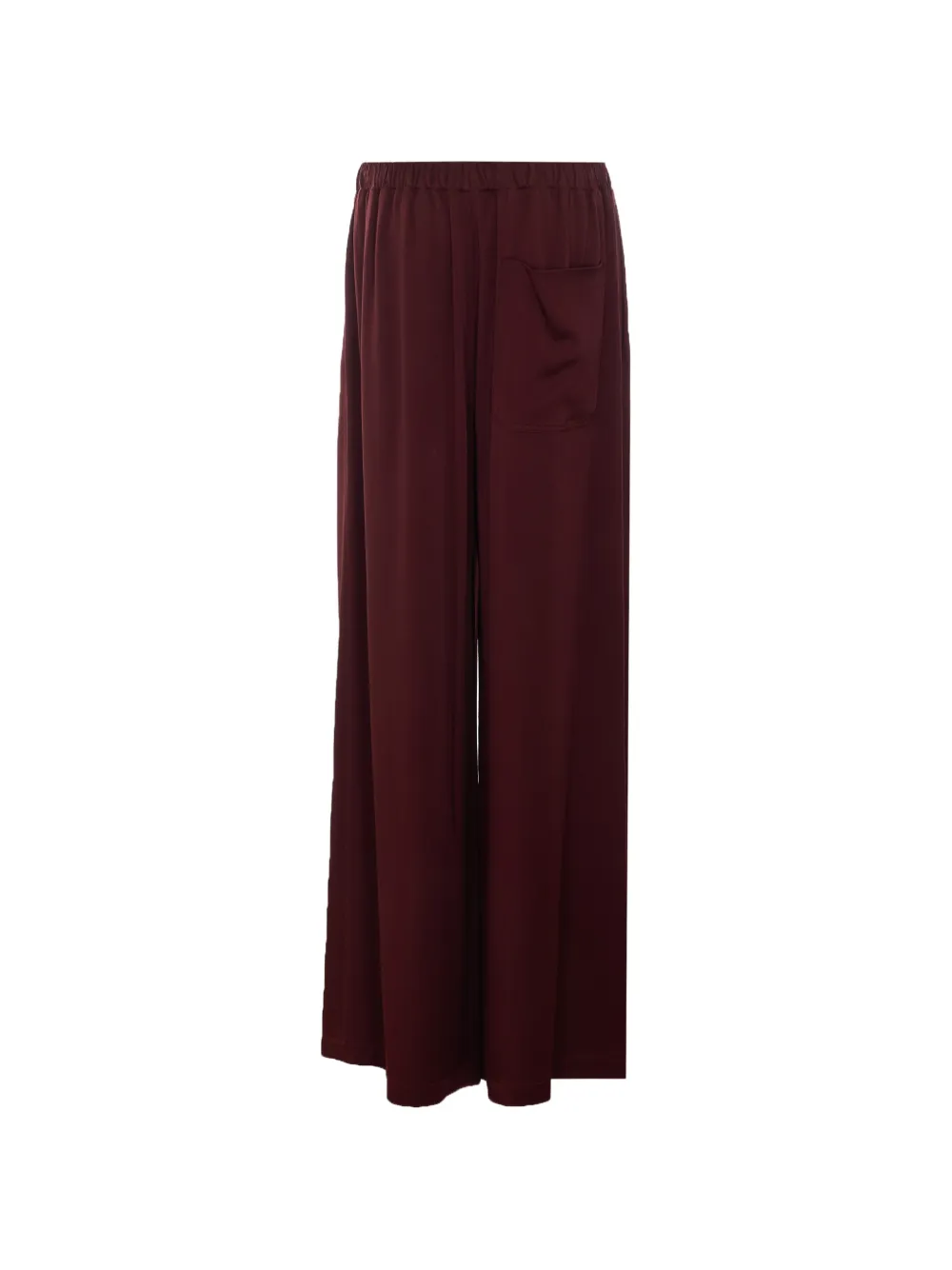 Ann Demeulemeester Nevi Lace-detail Trousers in Red, view 2