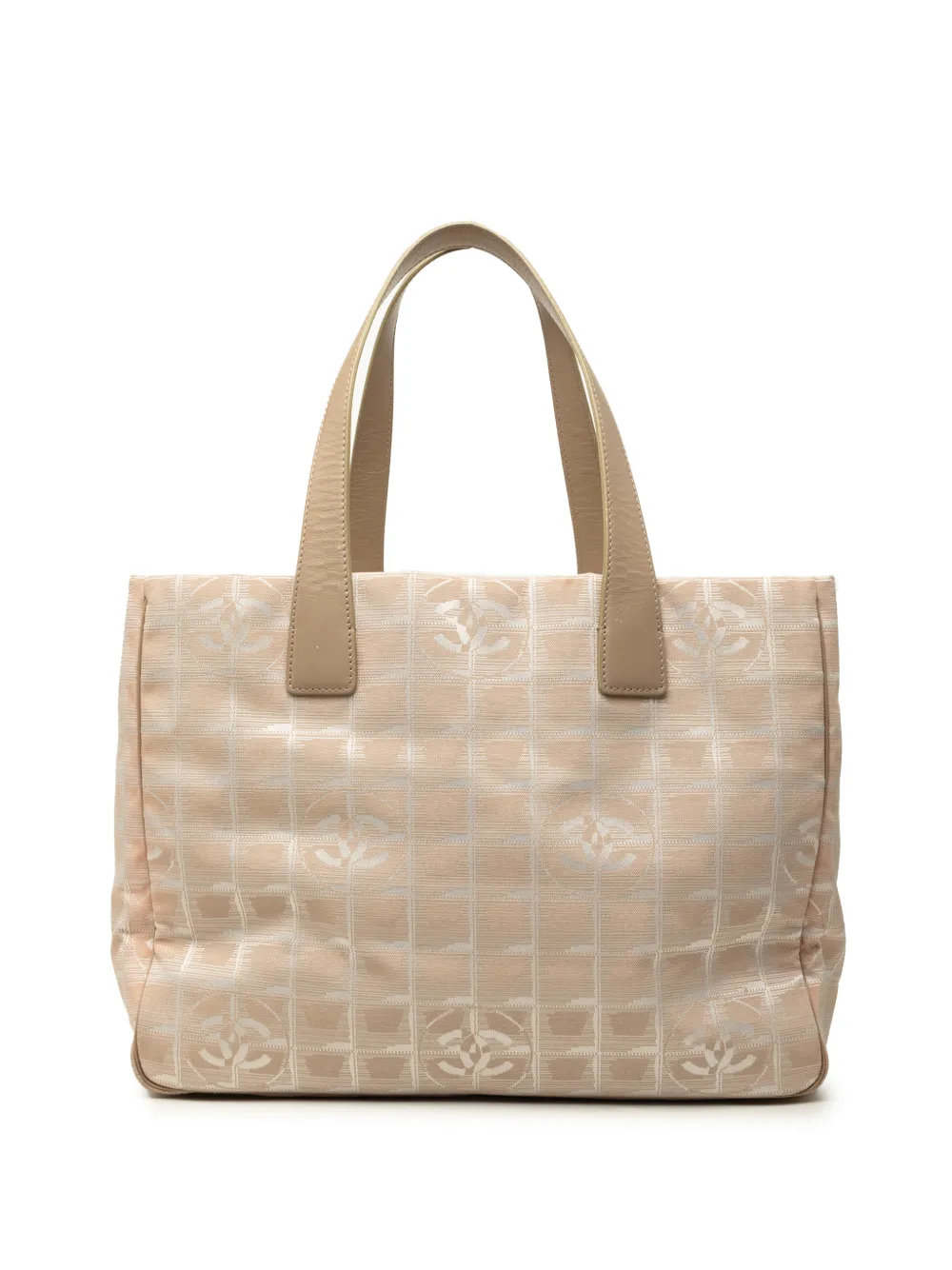 CHANEL Pre-Owned 2002-2003 New Travel Line Nylon tote bag - Toni neutri