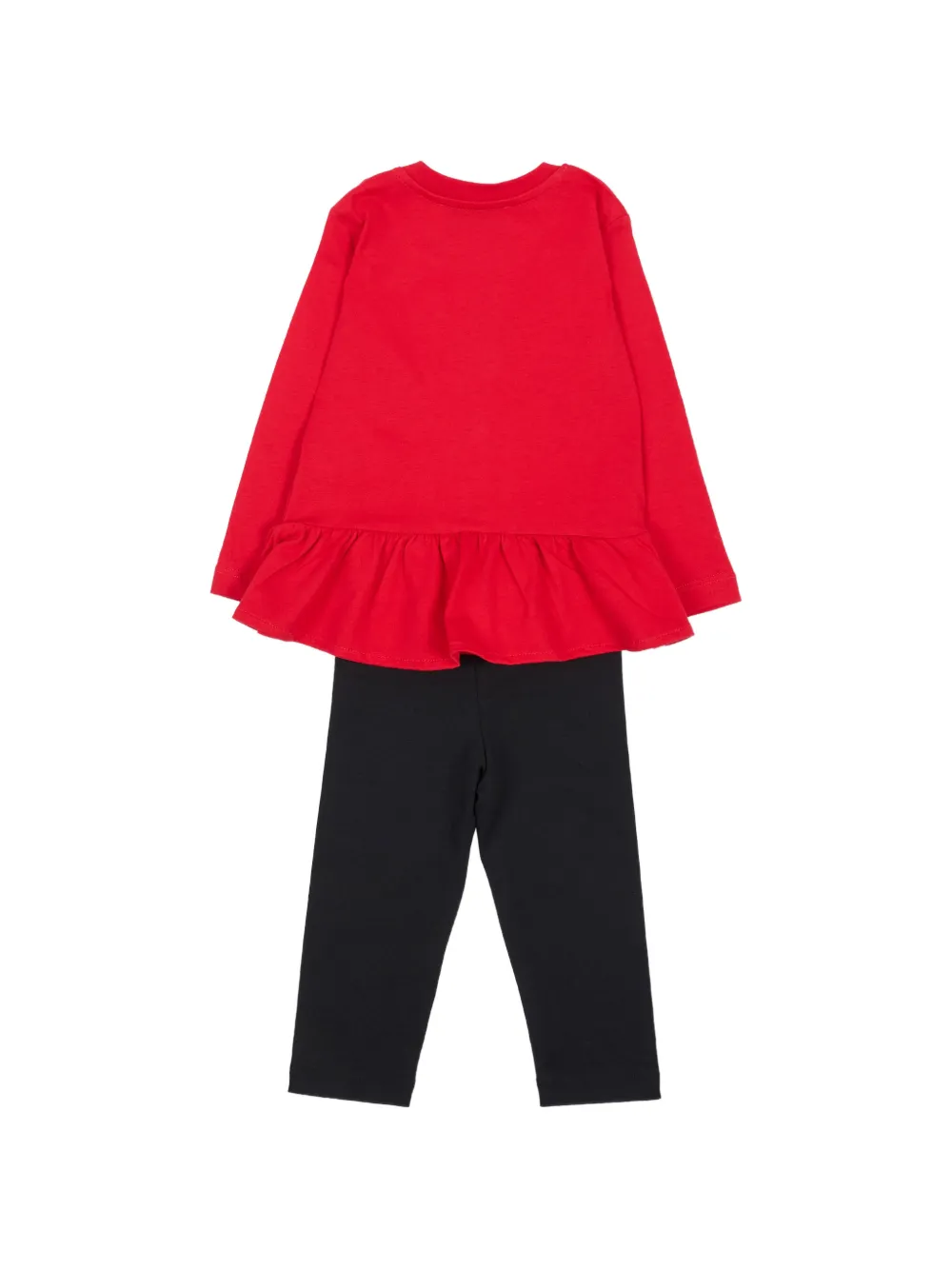 MSGM Kids Trainingspak met logoprint Rood