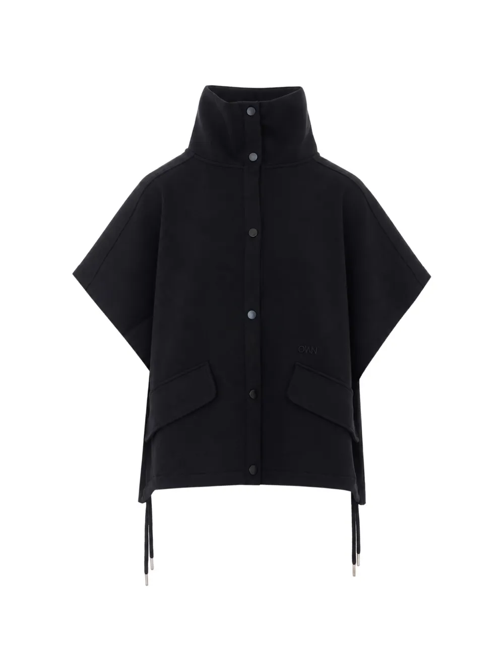 OWN high-neck jacket - Nero
