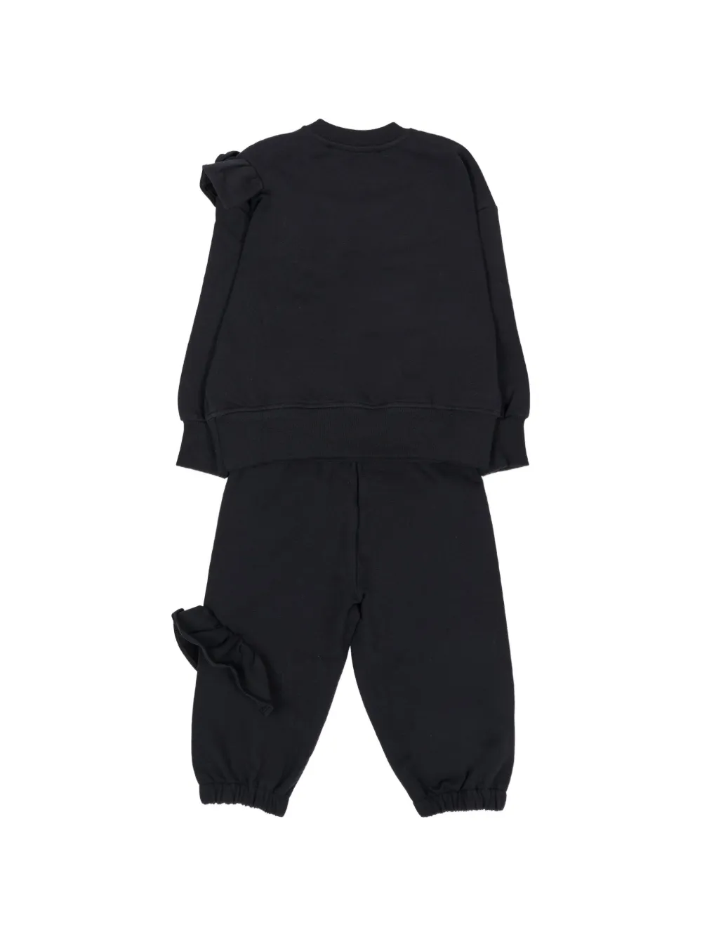 MSGM Kids ruffled tracksuit Zwart