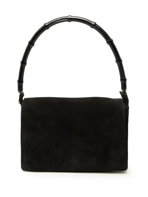 Gucci Pre-Owned bolsa de mano de gamuza y bambú del siglo XX