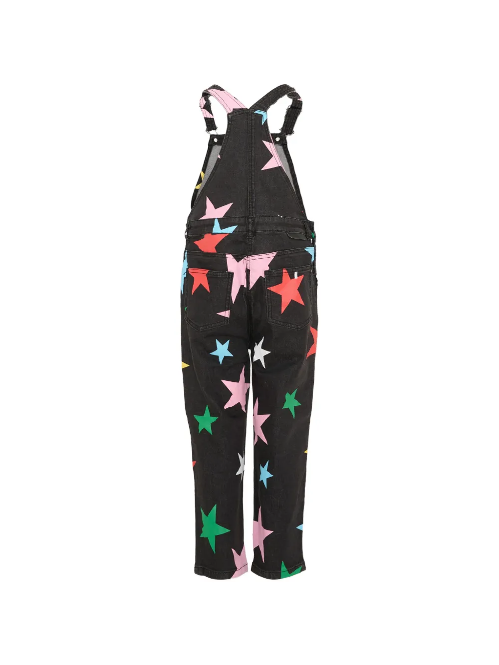 Stella McCartney Kids Tuinbroek met sterprint Zwart