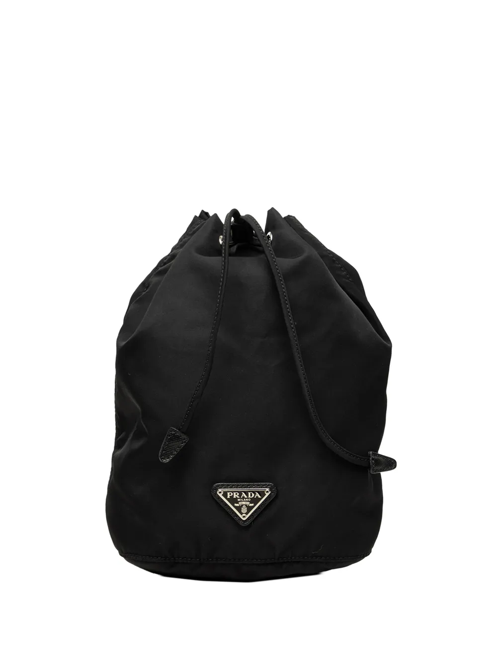 Prada Pre-Owned 2000-2013 Tessuto Drawstring pouch - Nero