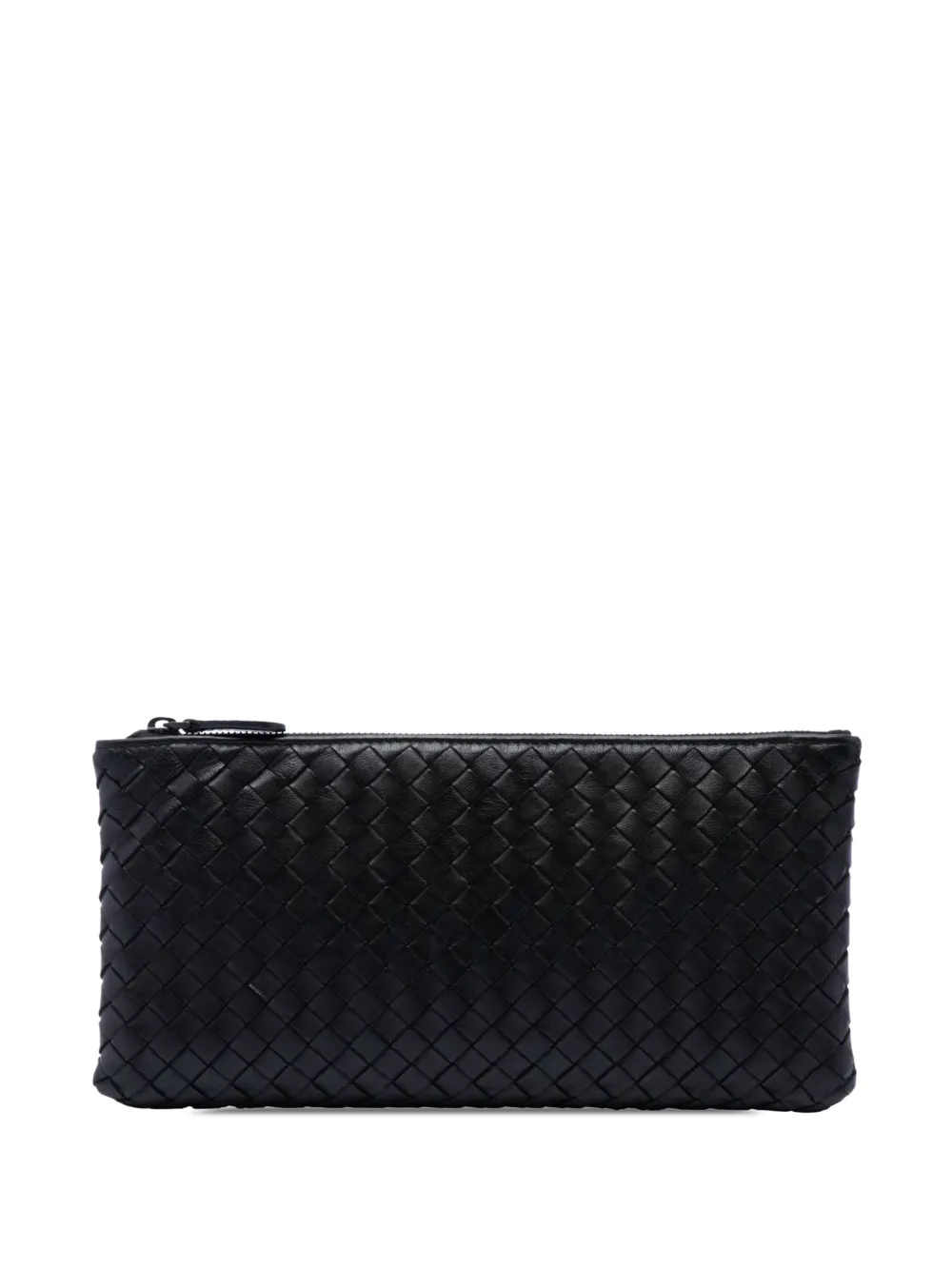Bottega Veneta Pre-Owned 2012-2026 Intrecciato Clutch aus Nappaleder - Schwarz