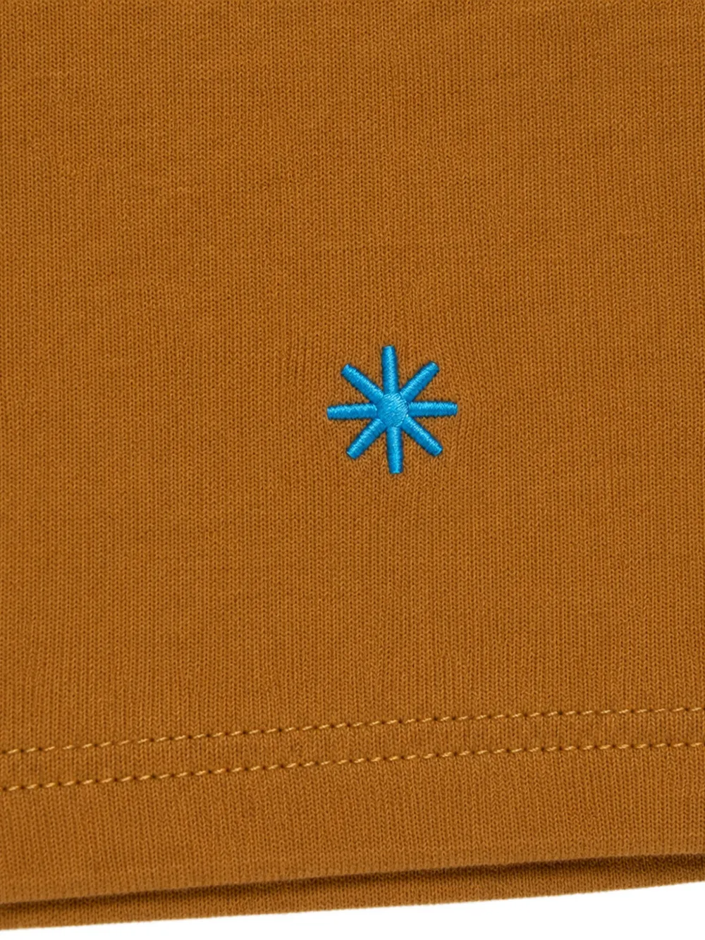 Manuel Ritz Kids T-shirt met sjaaldetail en lange mouwen Bruin