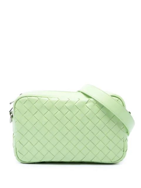 Bottega Veneta Pre-Owned 2012-2026 Small Calfskin Intrecciato Camera Bag crossbody bag