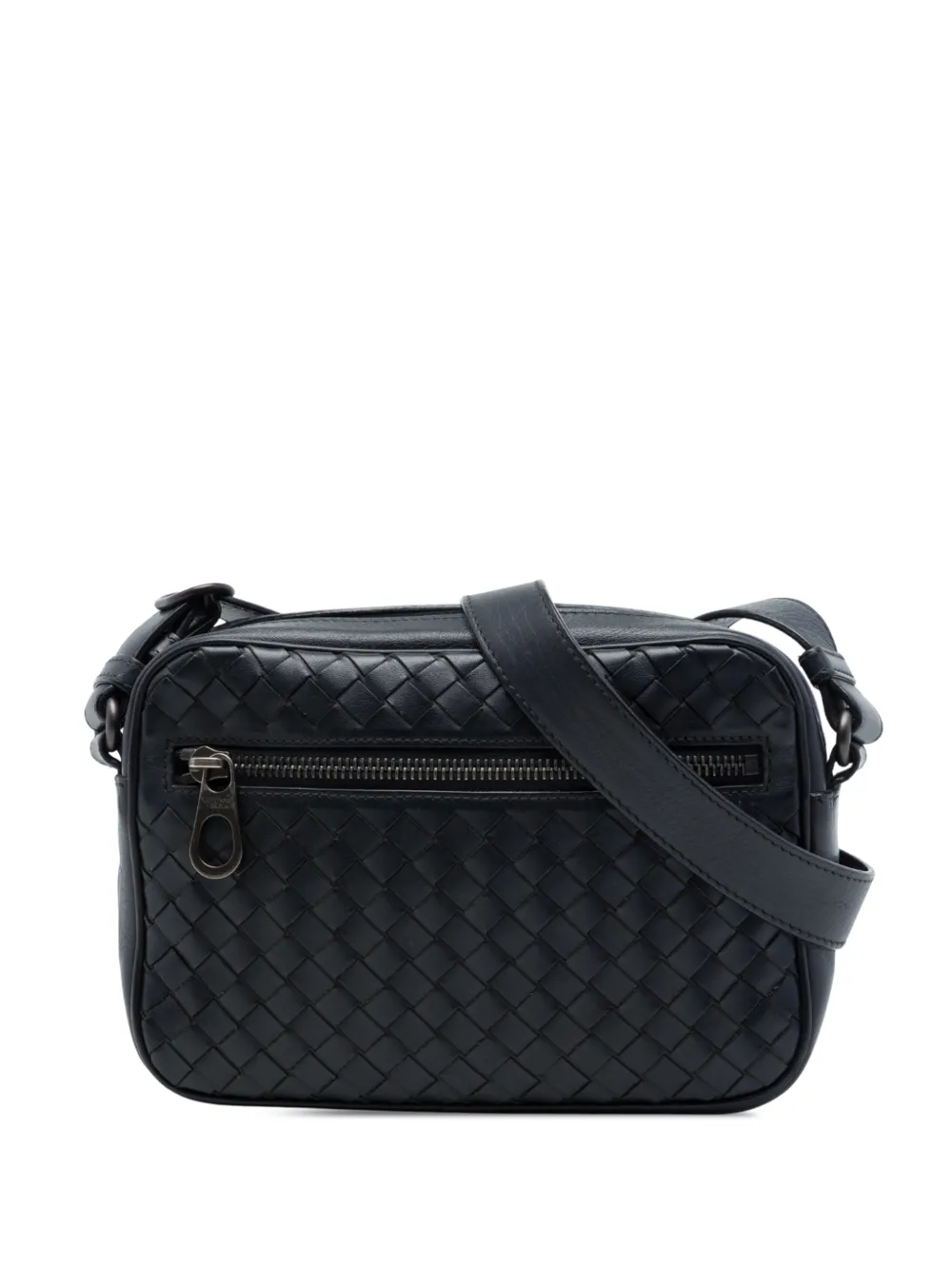 Bottega Veneta Pre-Owned 2012-2026 Intrecciato Umhängetasche aus Nappaleder - Schwarz