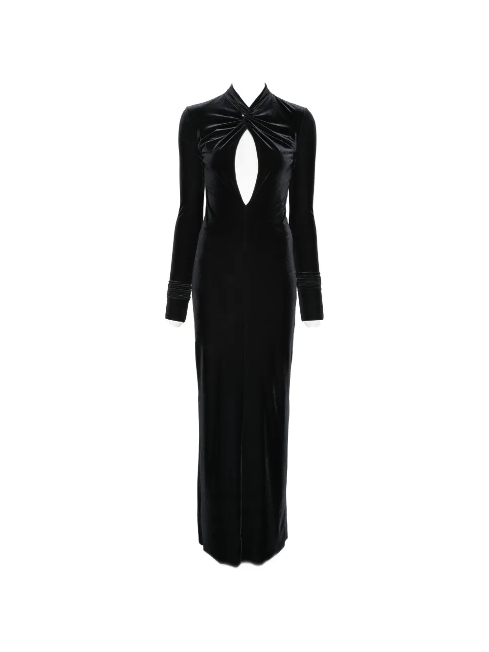 Amazuìn Zeda cut-out twisted-detail maxi dress
