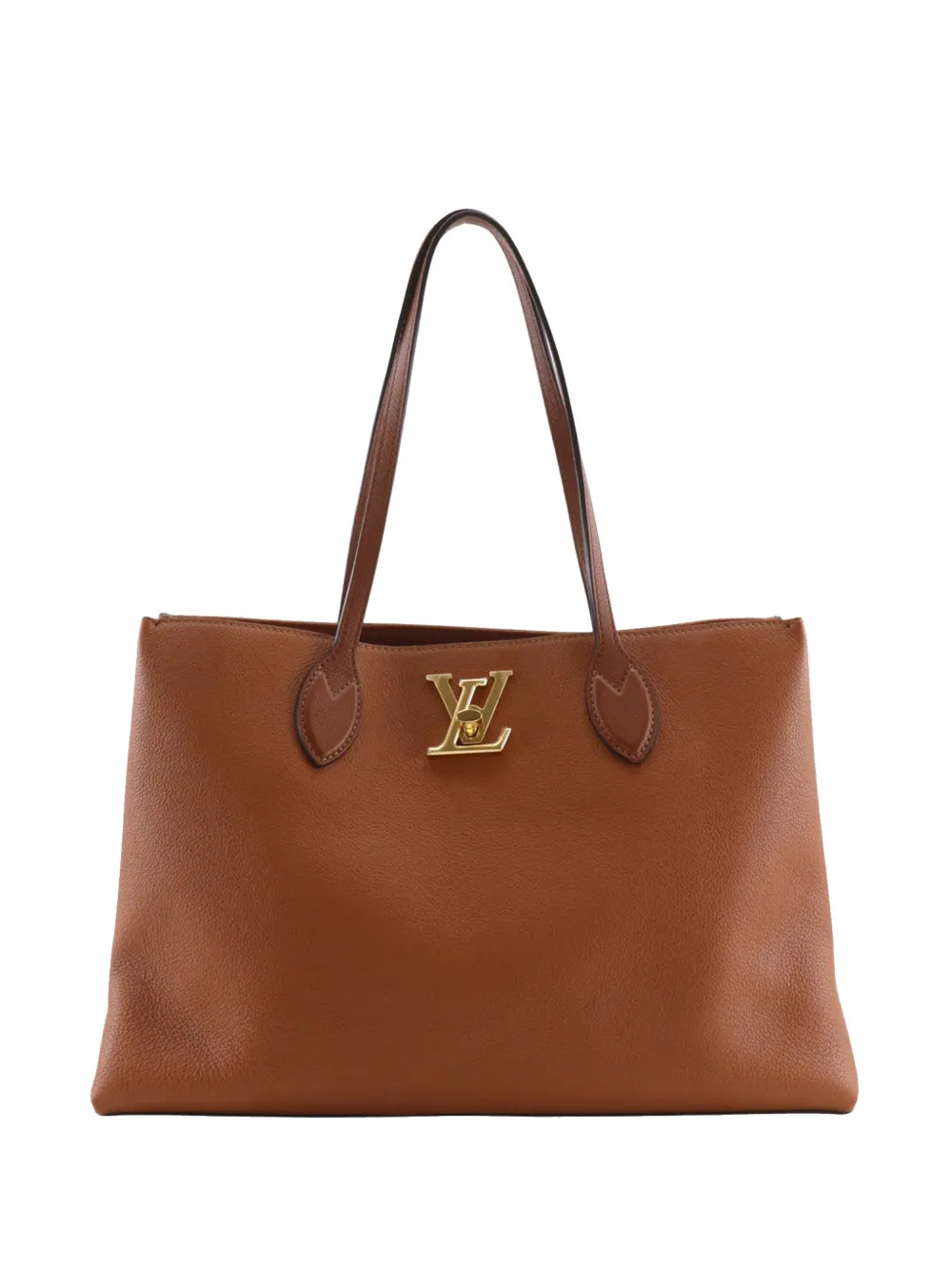 Louis Vuitton Pre-Owned 2010-2026 Lockme Tote Bag - Braun