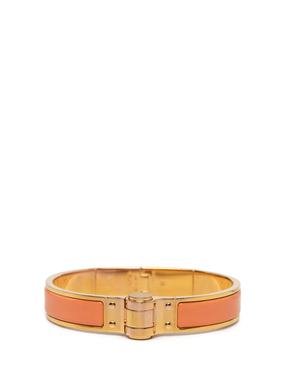 Hermès Pre-Owned bracelet en émail PM (2000-2026) - Or