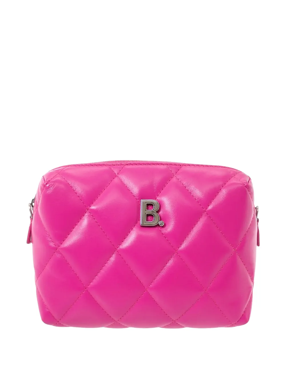 Balenciaga Pre-Owned 2010-2026 Quilted Nappa Touch B Camera Bag XS crossbody bag - Rosa