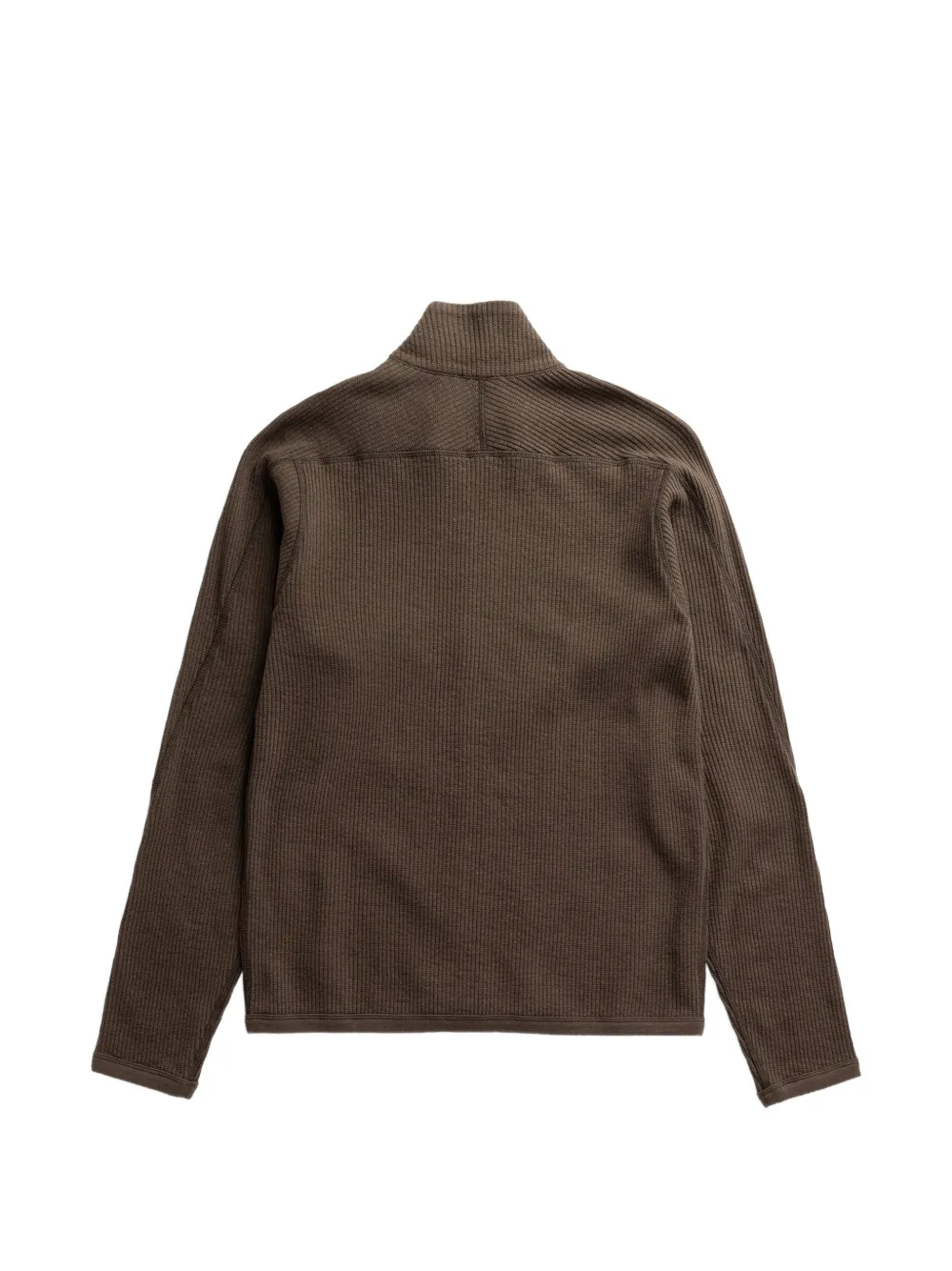 Norse Projects Teno ribbed-knit cardigan Bruin