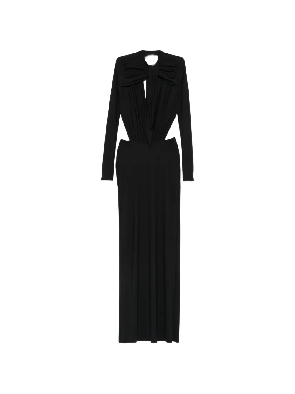 Amazuìn Denise cut-out ruched maxi dress
