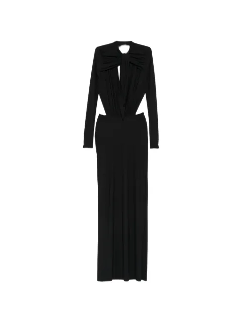 Amazuìn Denise cut-out ruched maxi dress