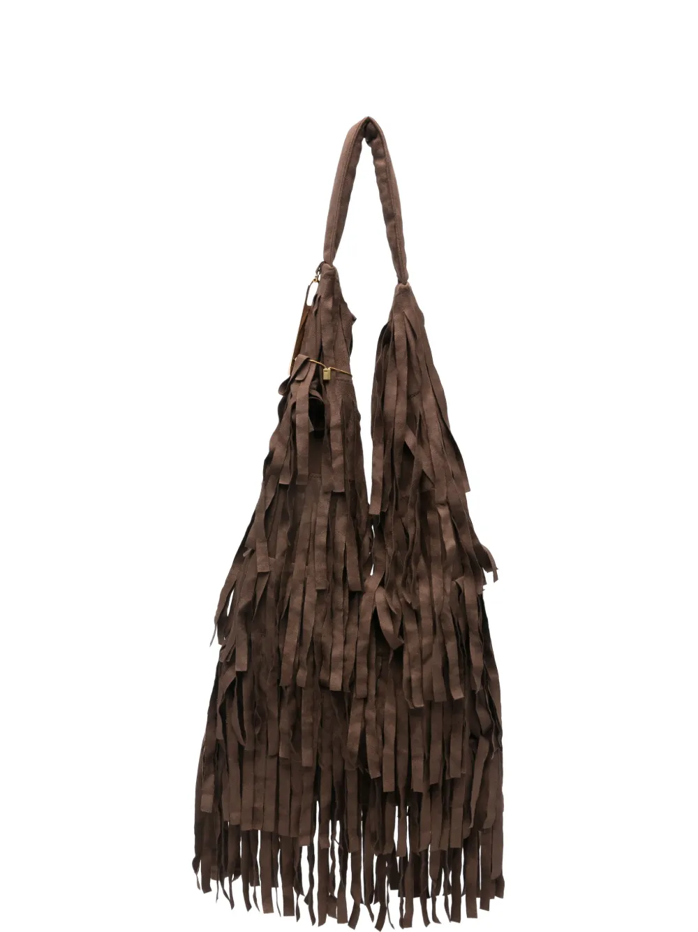 la milanesa Aretha fringe-detailed shoulder bag