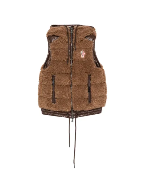 Moncler Grenoble chaleco con capucha