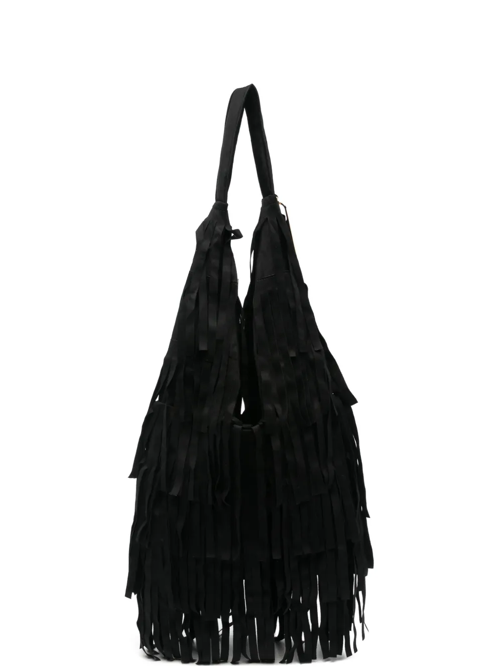 la milanesa large Aretha fringed shoulder bag