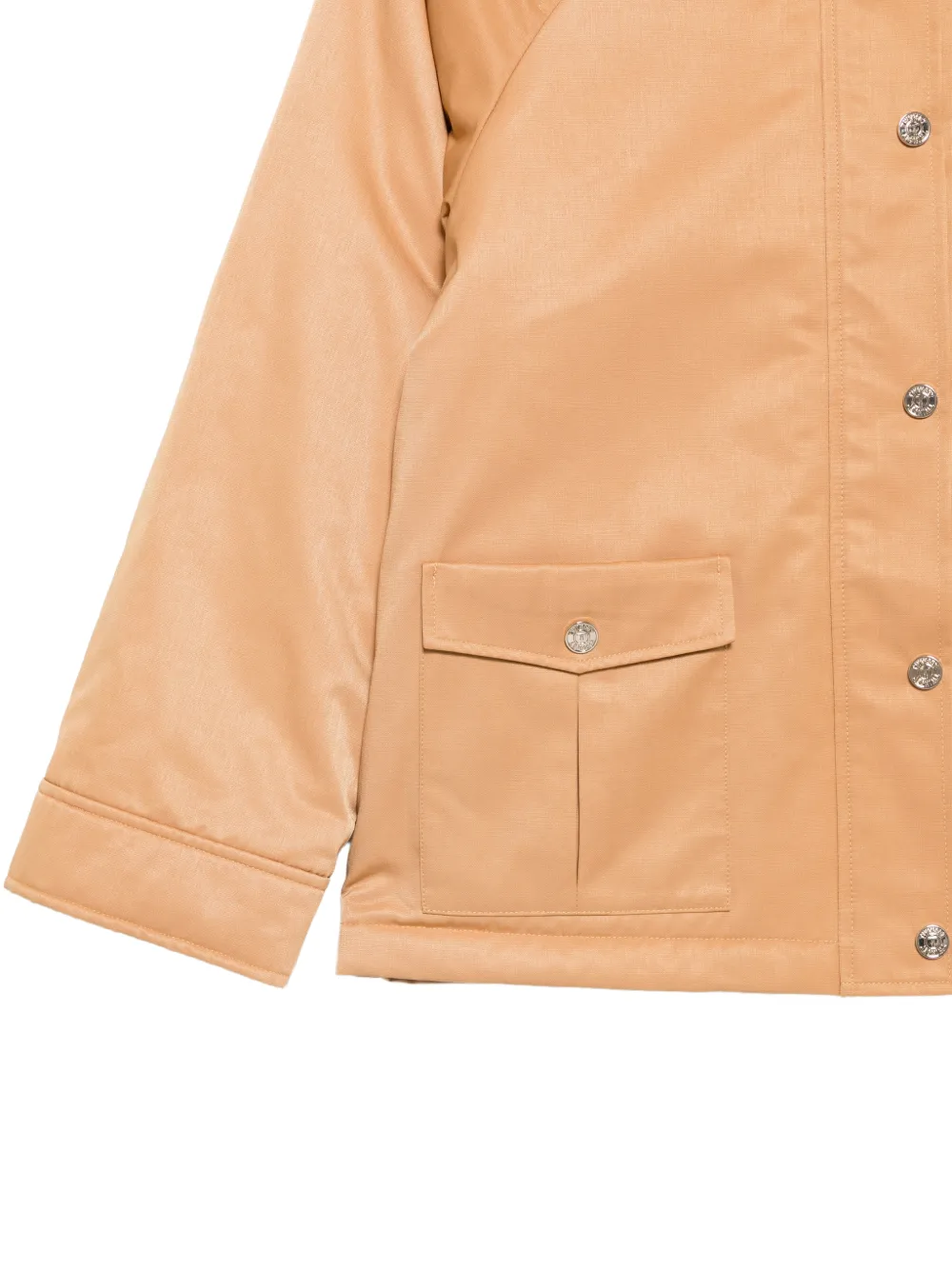 TWINSET Kids contrast-collar jacket Beige
