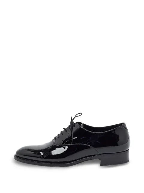Saint Laurent Pre-Owned Leon patent leather oxfords
