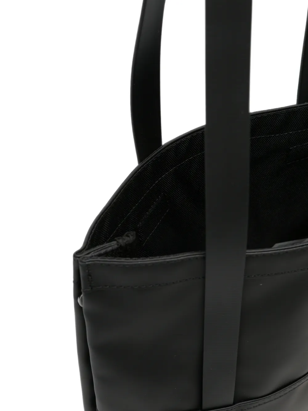 Rains Schoudertas met logoprint Zwart
