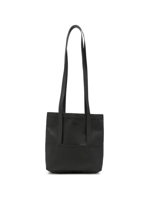 Rains logo-print shoulder bag
