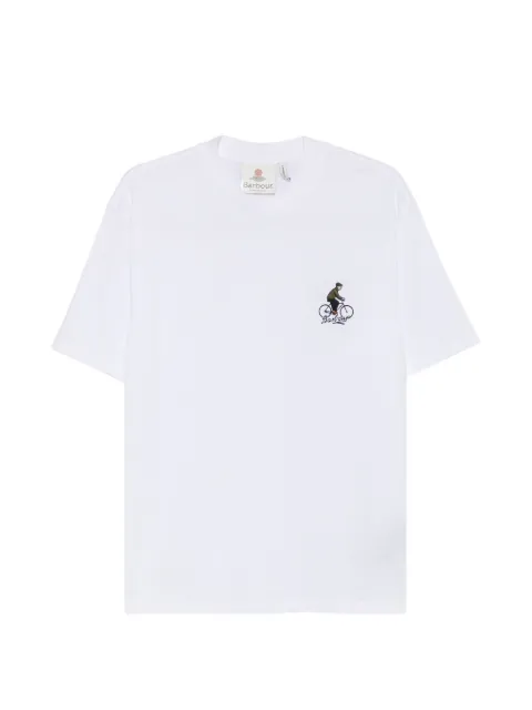 Barbour embroidered logo-patch T-shirt