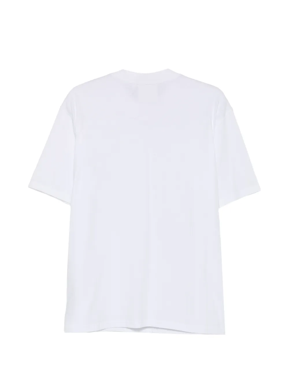 Barbour embroidered logo-patch T-shirt Wit