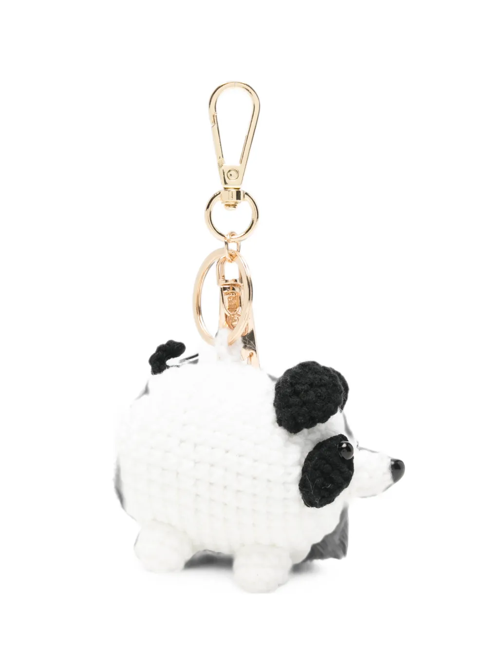 la milanesa crochet-panda bag charm