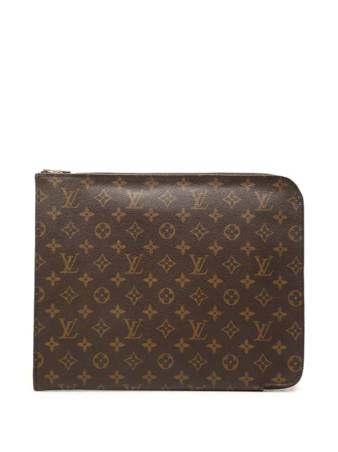 Louis Vuitton Pre-Owned 1991 Monogram Poche Documents Portfolio 30 clutch bag