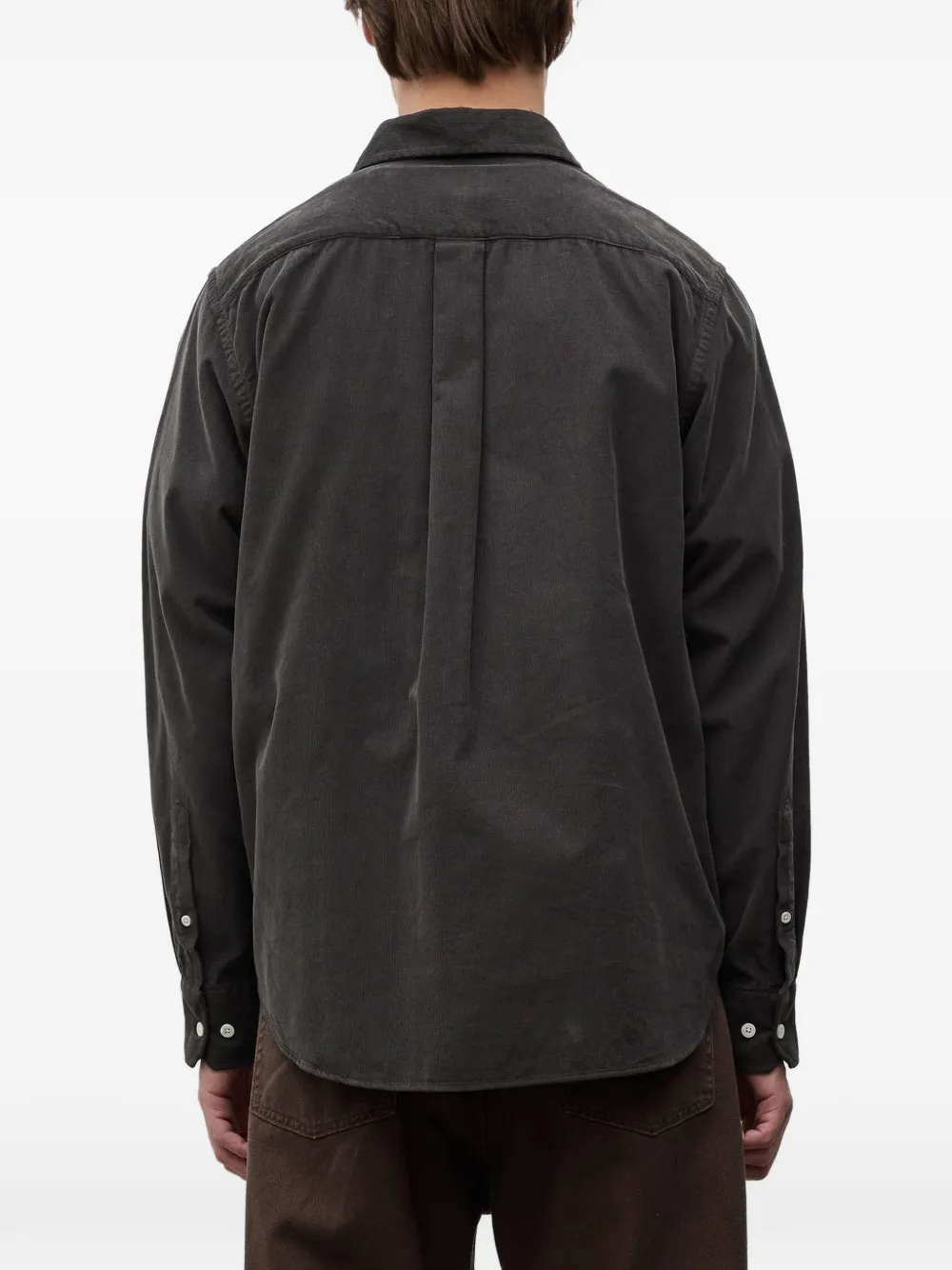 Norse Projects Kongshoved relaxed-fit shirt Grijs