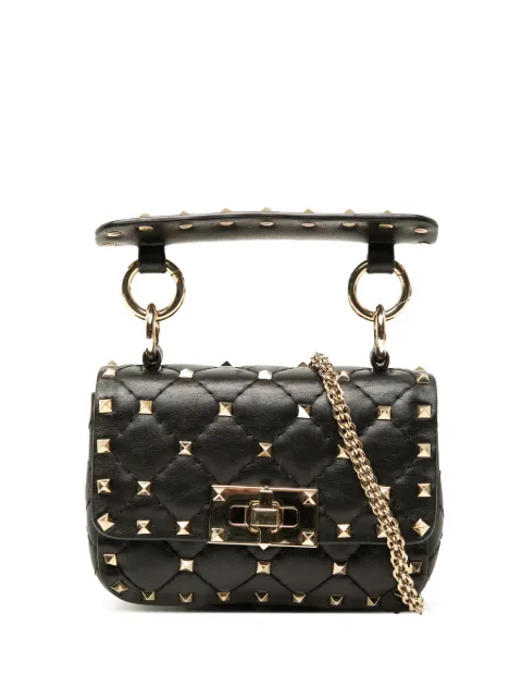 Valentino Garavani Pre-Owned 2000-2017 Nappa Rockstud Spike mini-tas