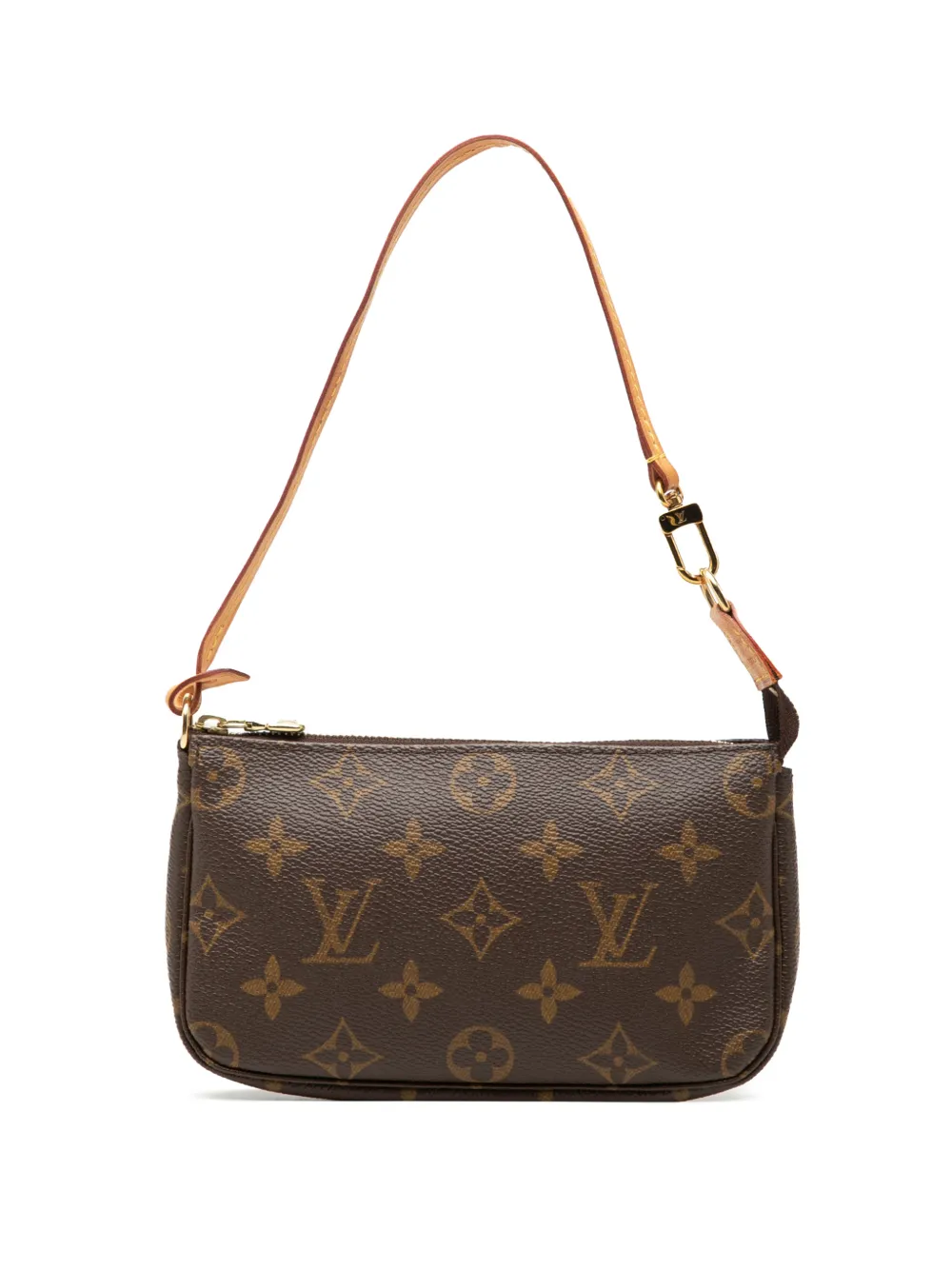 Louis Vuitton Pre-Owned 2003 Monogram Mini Pochette Accessoires handbag - Marrone