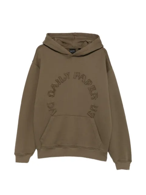 Daily Paper Orbit logo-patch hoodie