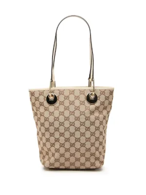 Gucci Pre-Owned 2016-2026 GGキャンバス アビー Dリング ショルダー