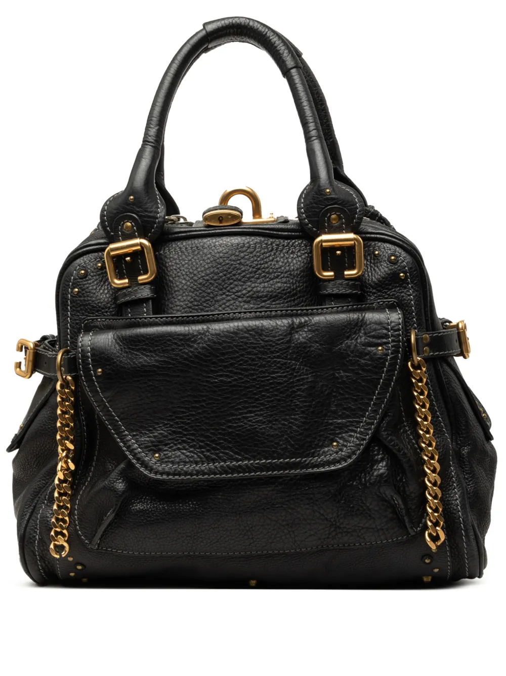 Chloé Pre-Owned 2007 Paddington Capsule Tote Bag - Schwarz