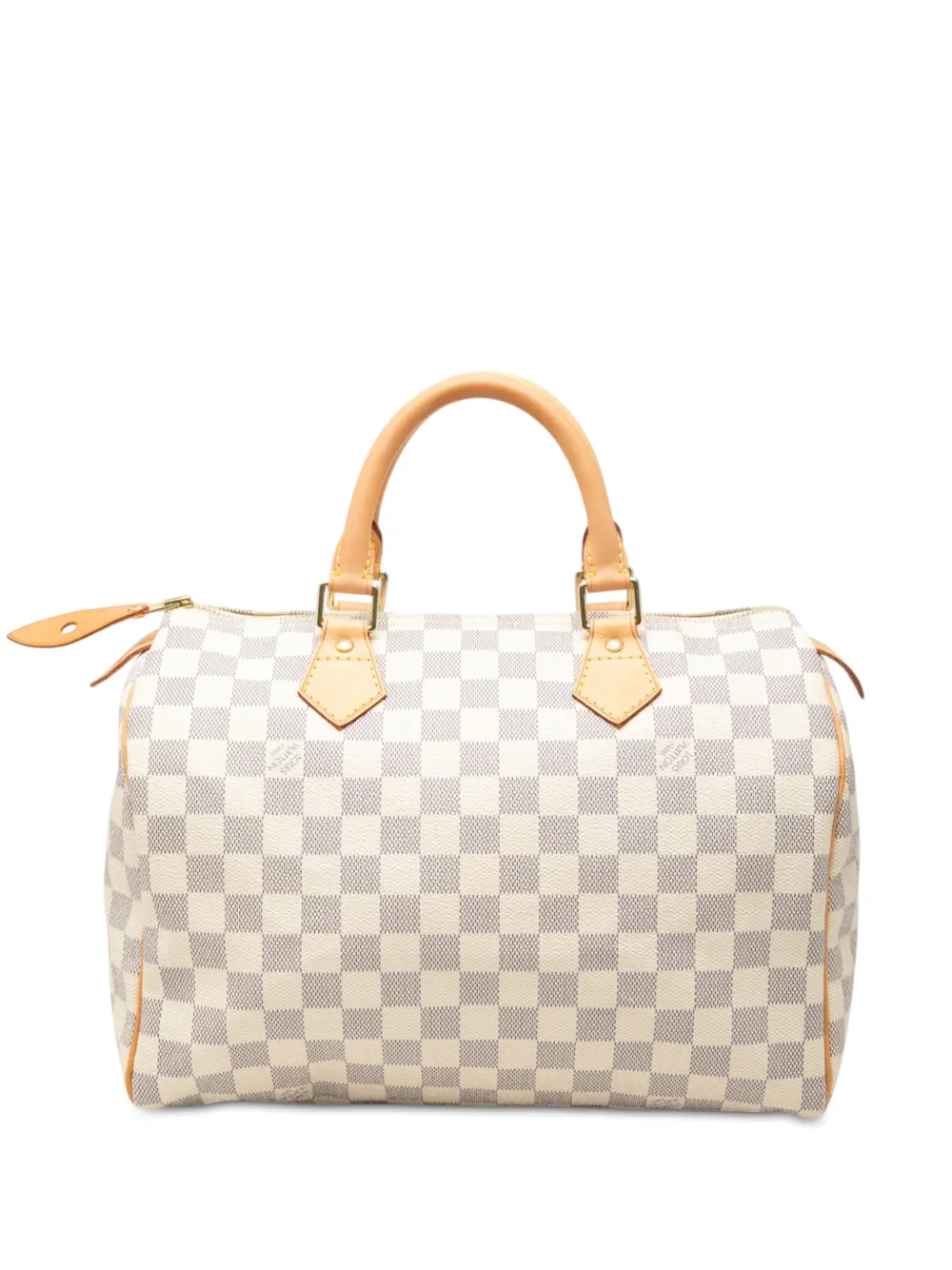 Louis Vuitton Pre-Owned 2007 Damier Azur Speedy 30 boston bag - Bianco