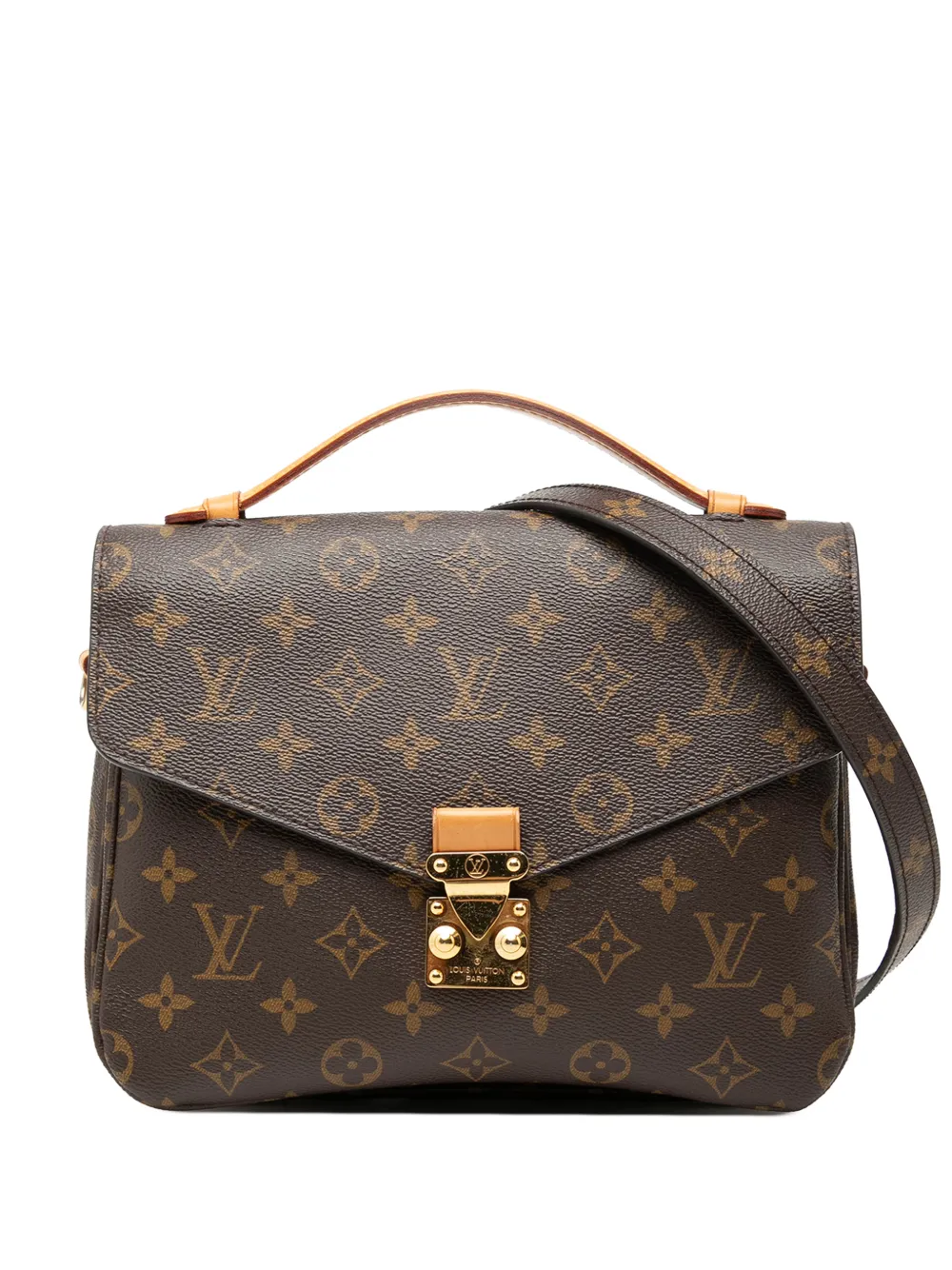 Louis Vuitton Pre-Owned 2016 Monogram Pochette Metis satchel - Marrone