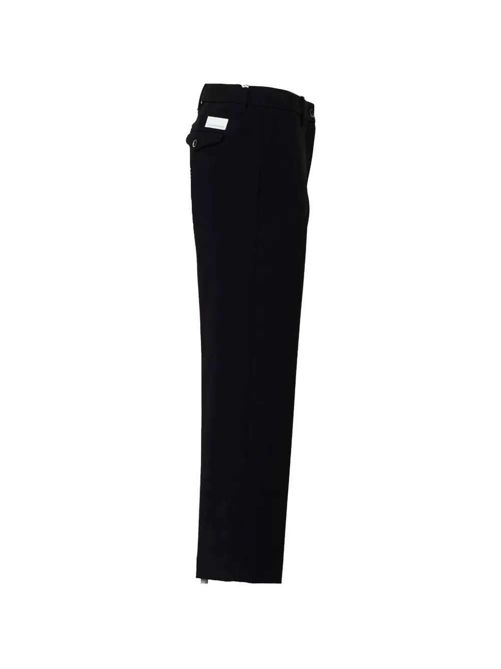 Nine In The Morning Seraphine slim-fit trousers Zwart