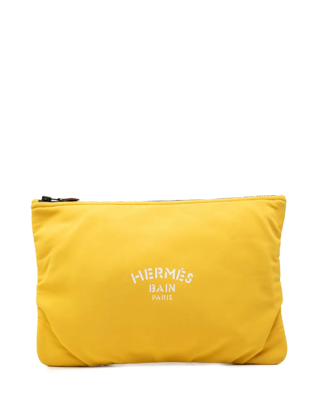 Hermès Pre-Owned pochette Neobain Case médium en néoprène (2018-2026) - Jaune