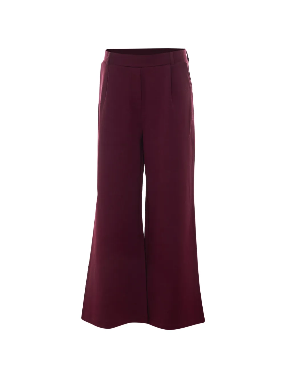 OWN elasticated pleated flared trousers