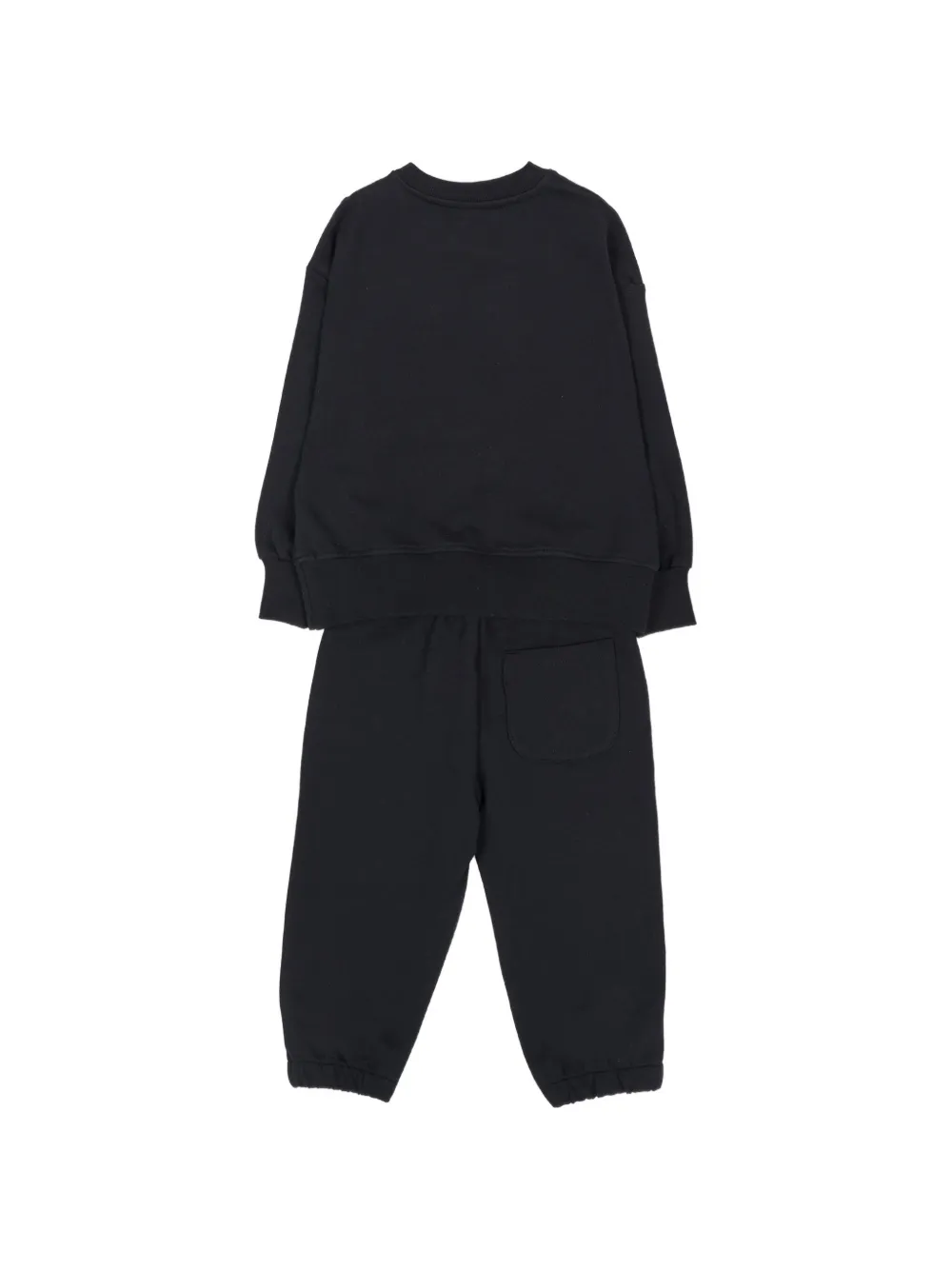 MSGM Kids Trainingspak met logoprint Zwart