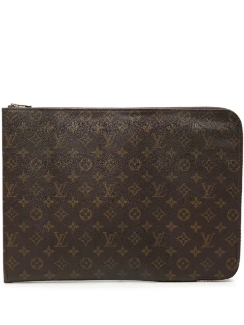 Louis Vuitton Pre-Owned bolsa Monogram Poche Documents Portfolio1991