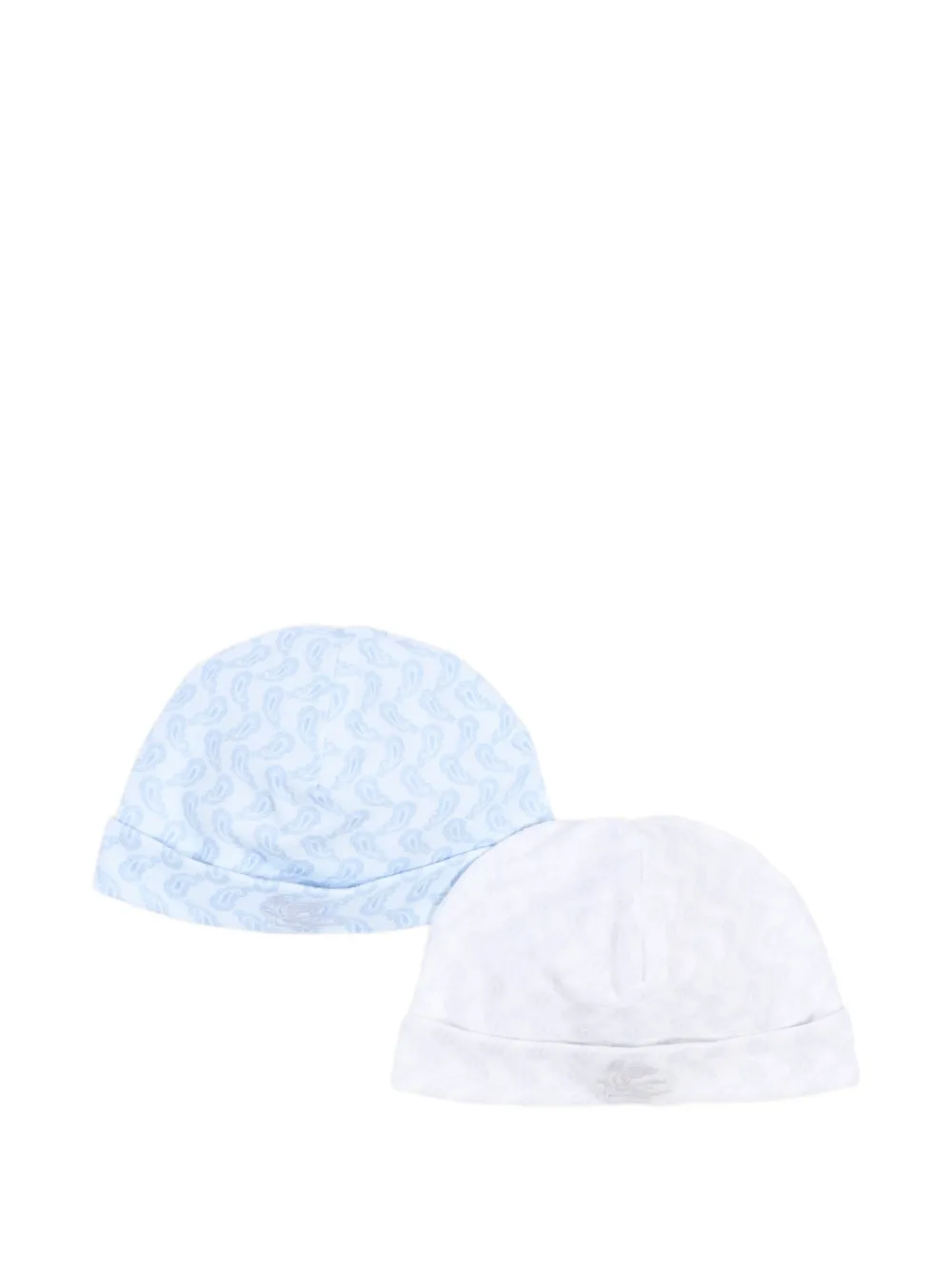 ETRO KIDS lots de bonnets à motif cachemire - Bleu