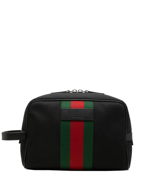 Gucci Pre-Owned 2000-2015 Techno Canvas Web clutch bag