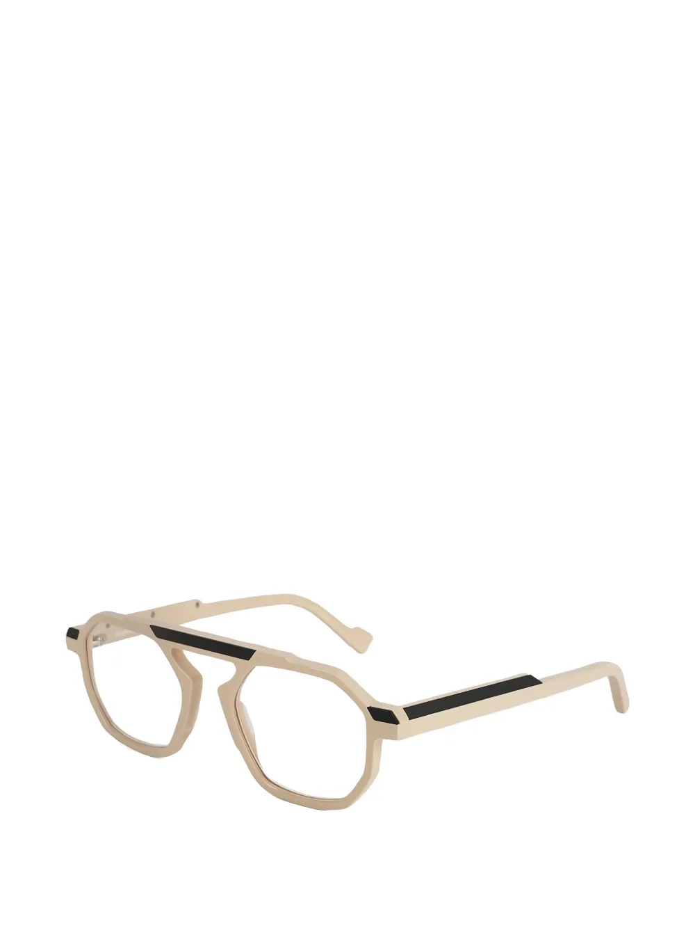 PARASITE Poesie 3 Brille mit geometrischem Gestell - Nude